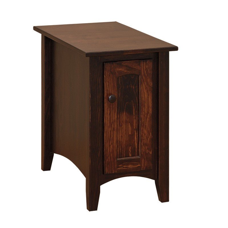 Chairside Table with Door - snyders.furniture