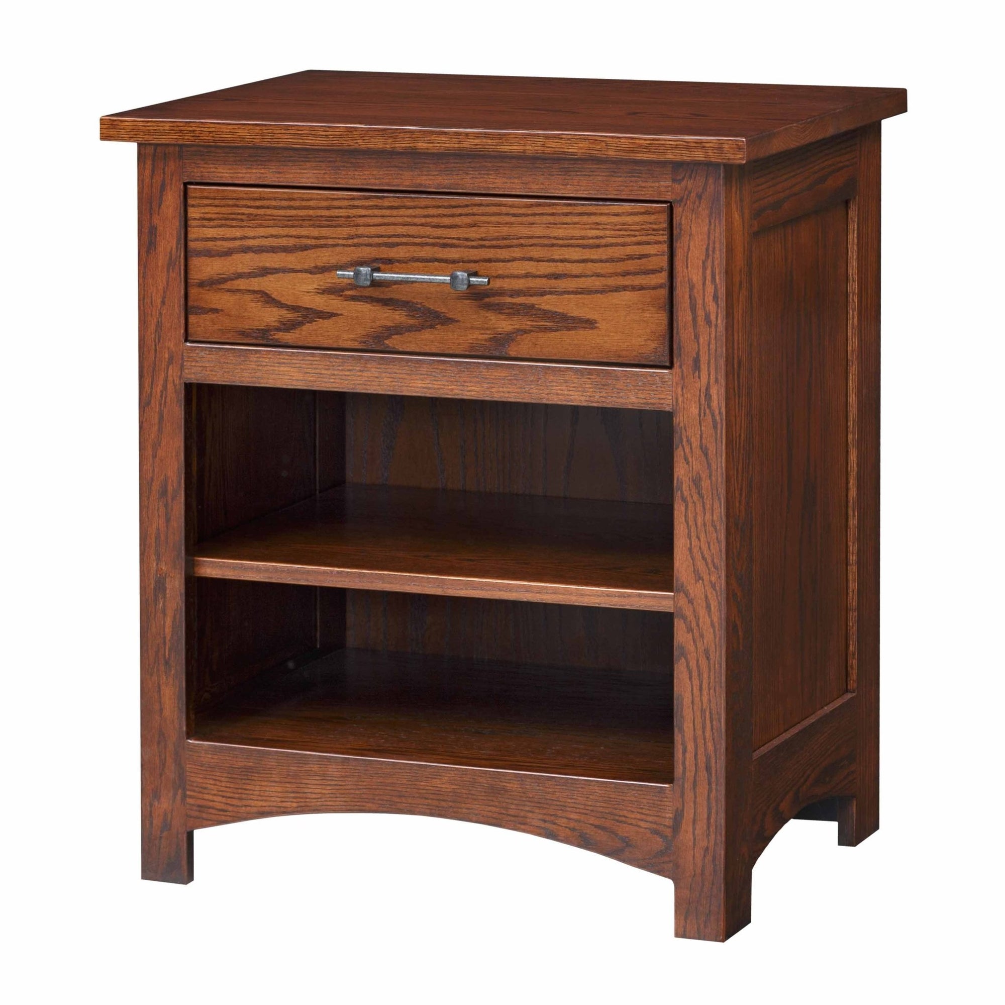 Classic Mission 1-drawer Nightstand - snyders.furniture