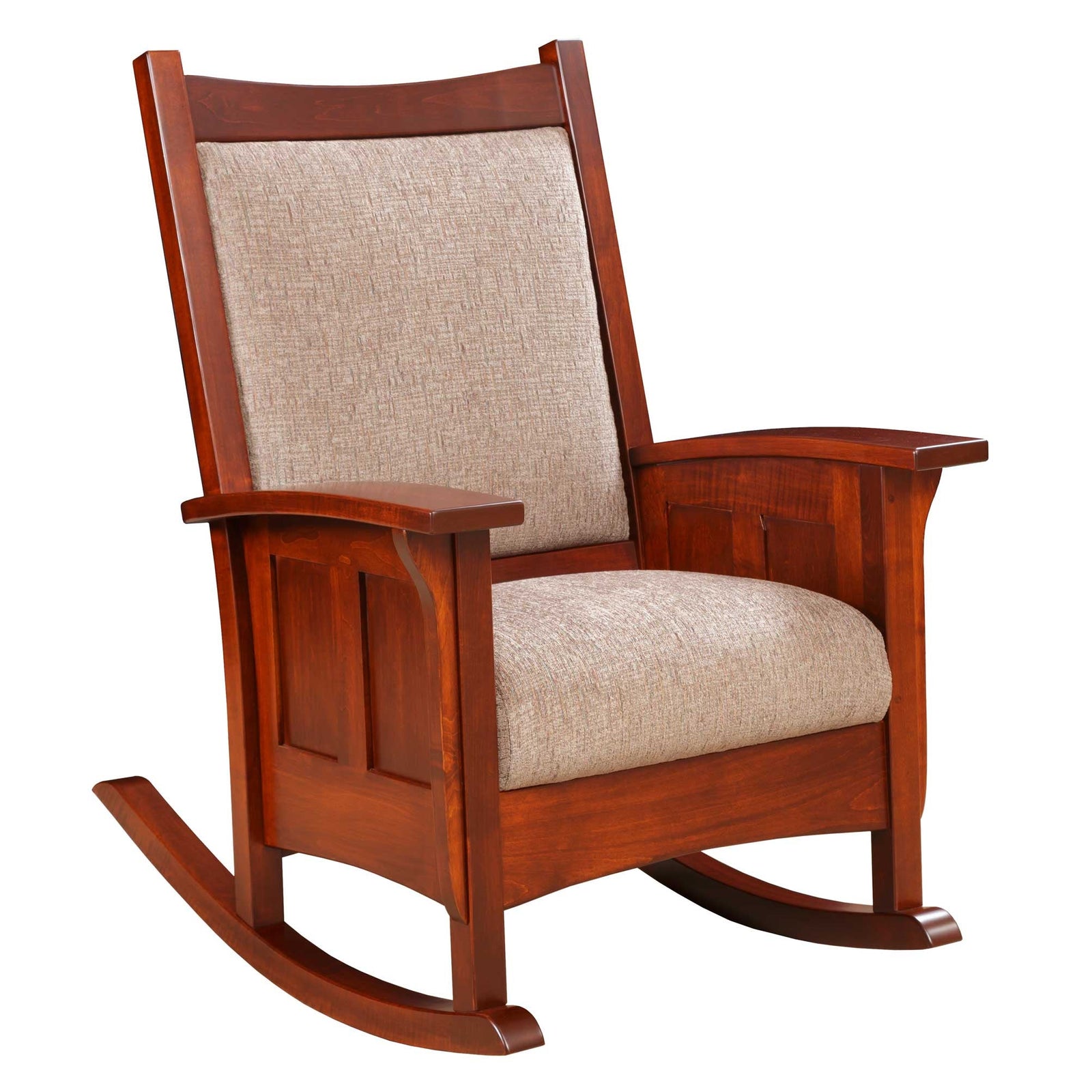 Craftsman Paneled Mission Rocker - snyders.furniture