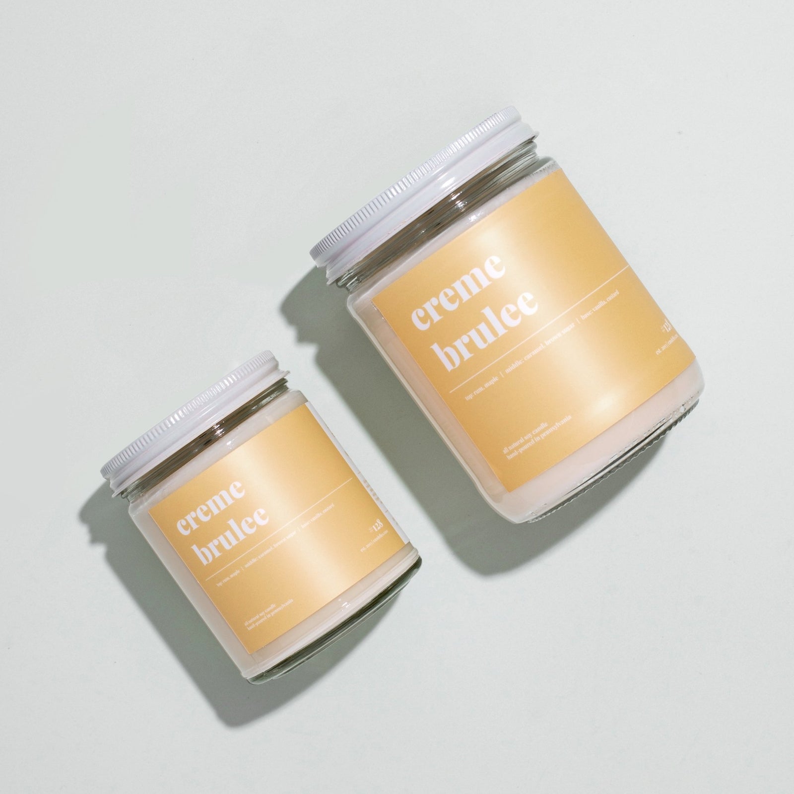 Creme Brulee Soy Candle - Petite - snyders.furniture