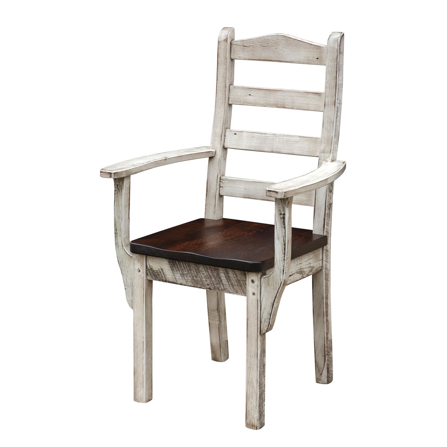 Curved Barnwood Chair - snyders.furniture