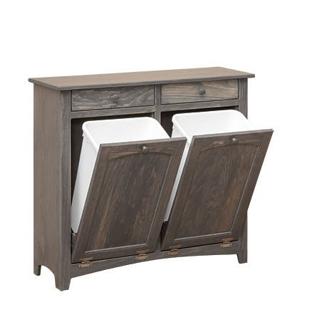 Double Recycling Cabinet - snyders.furniture