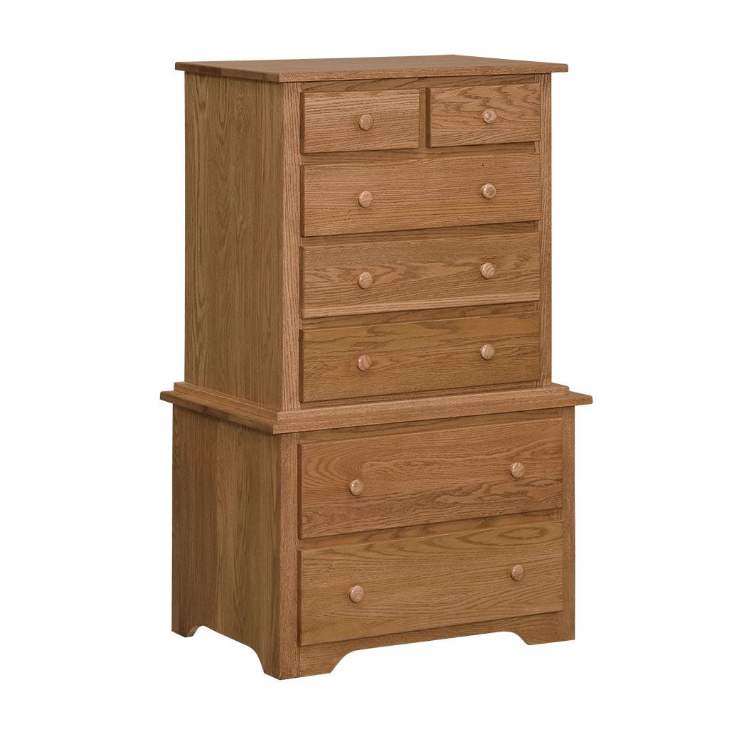 Eden Amish Shaker Chest on Chest - snyders.furniture