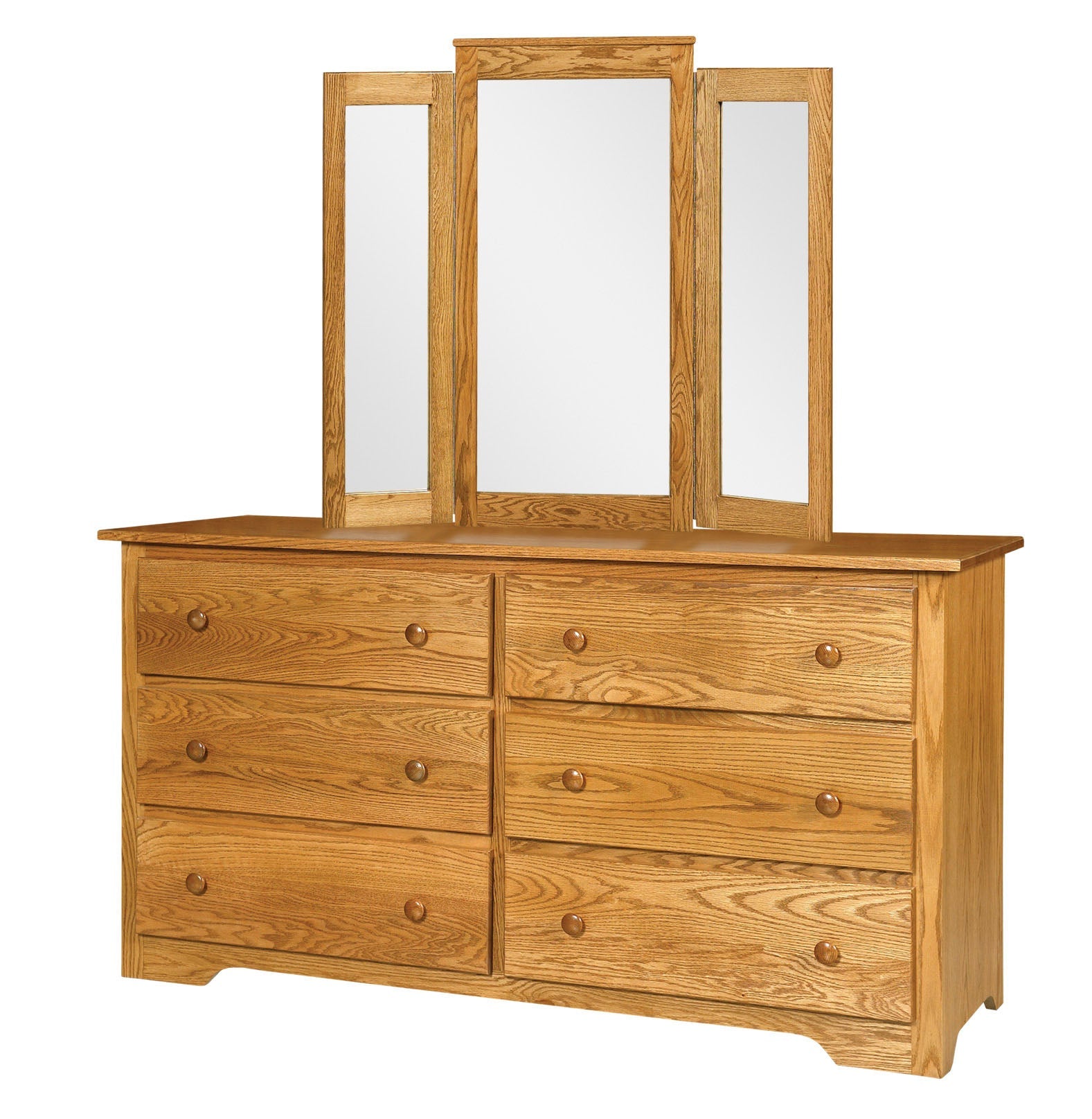 Eden Amish Shaker Double Dresser - snyders.furniture