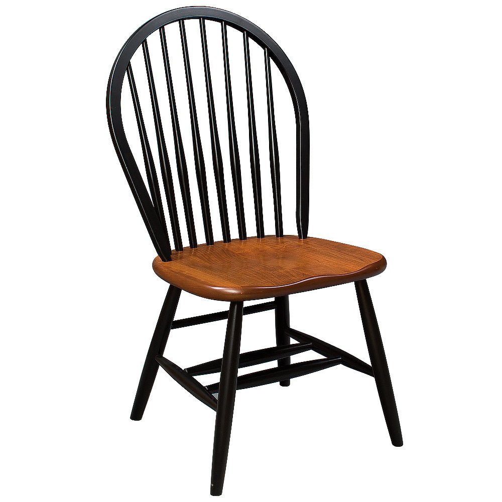 Amish Eight Spindle Dining Chair - snyders.furniture