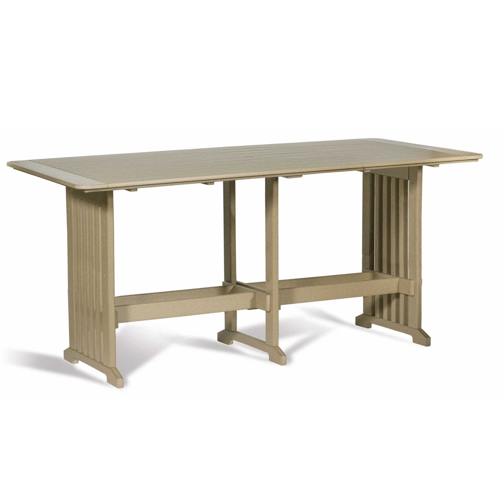 English Garden Amish 96" Poly Bar Table Leisure Lawns