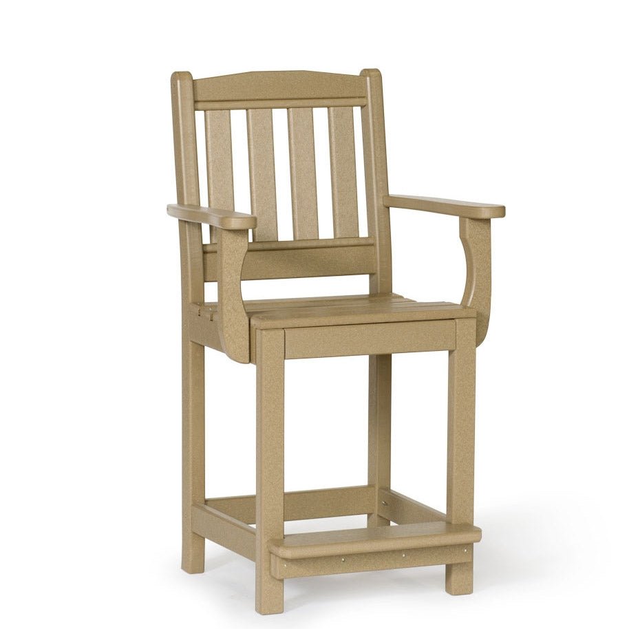 English Garden Arm Counter Chair Leisure Lawns