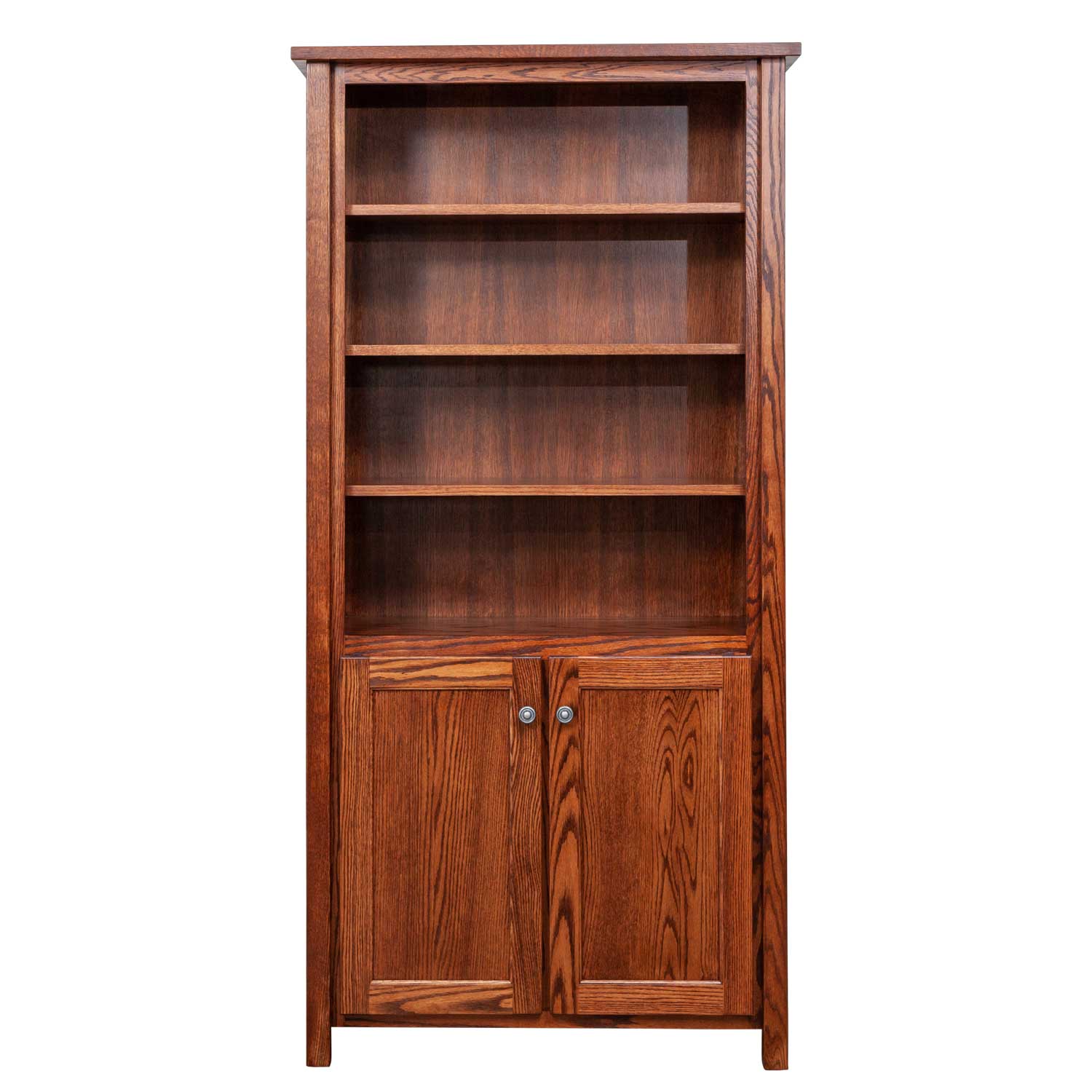 Eshton 6ft Bookcase with Doors - snyders.furniture