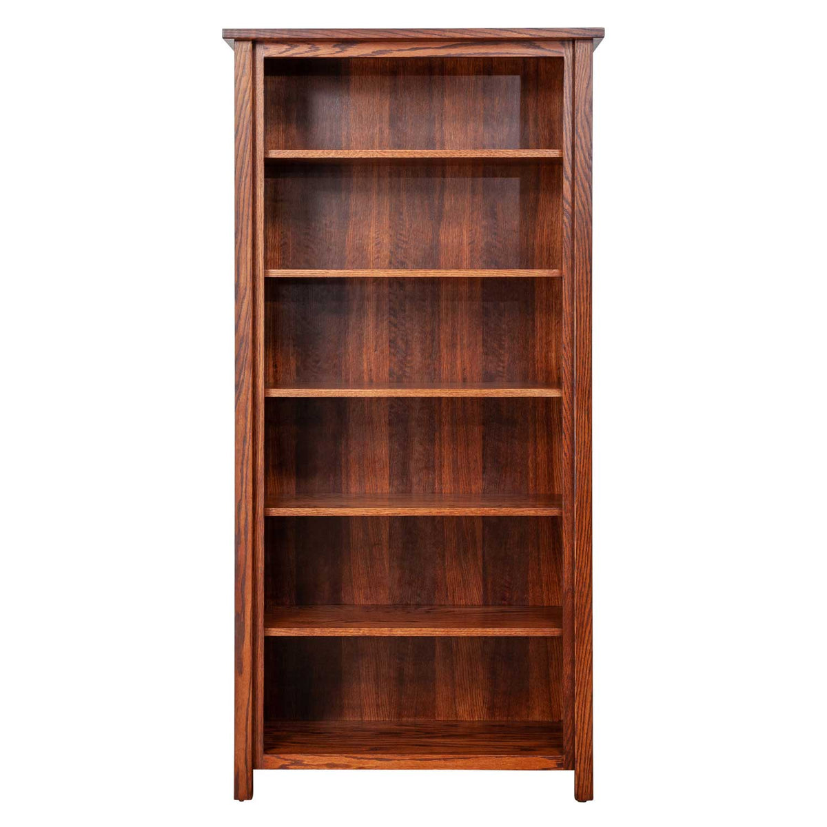 Eshton 6ft Open Bookcase - snyders.furniture
