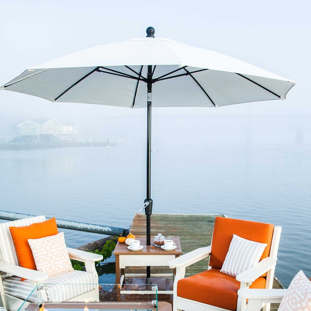 Amish Finch 9' Sunbrella Umbrella