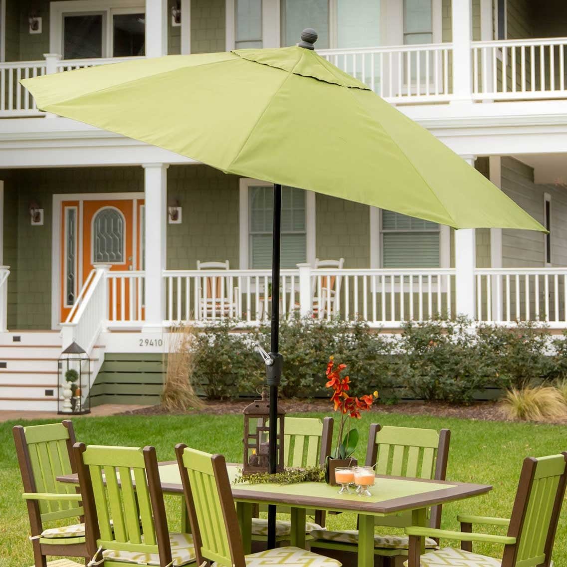 freda patio umbrella Amish Finch 9' Sunbrella Umbrella