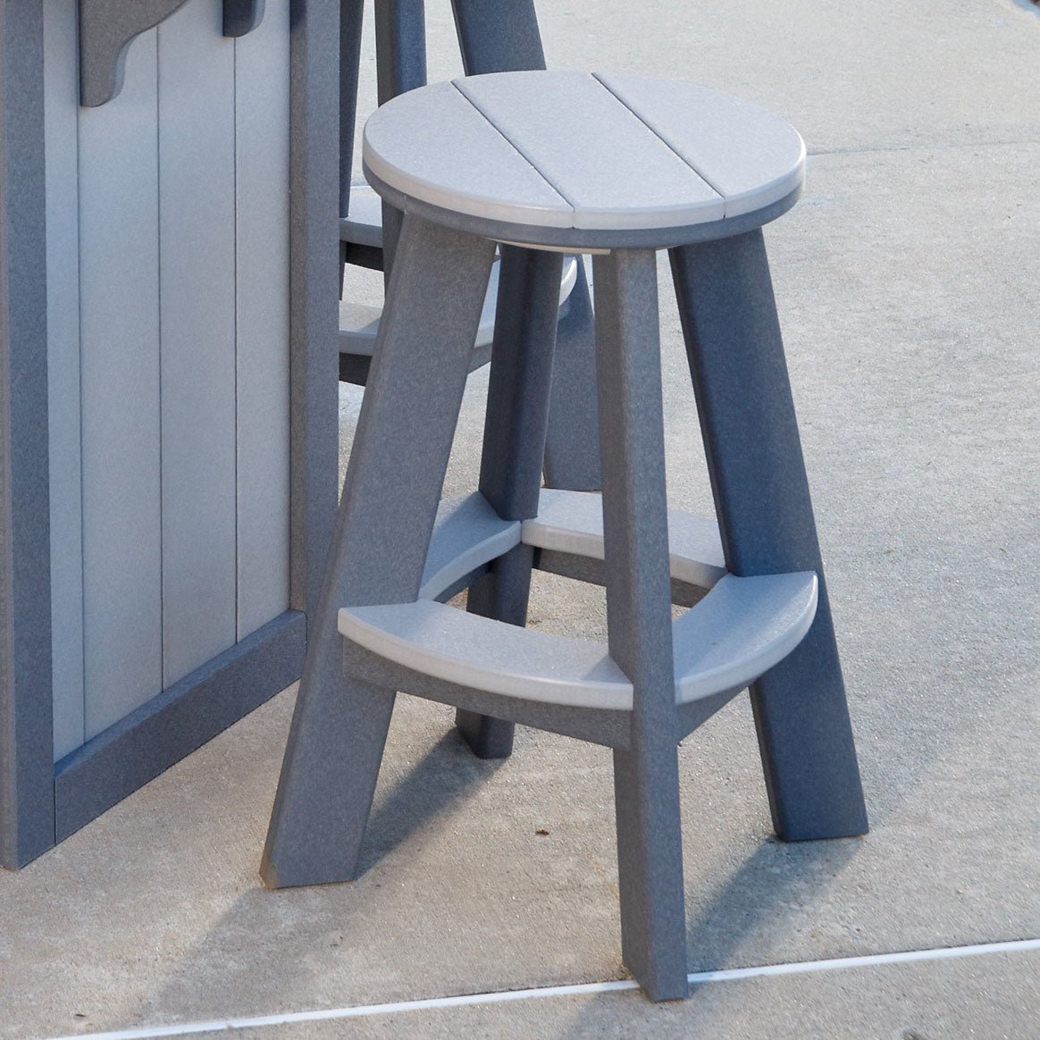 Great Bay Amish Poly Patio Stool - snyders.furniture