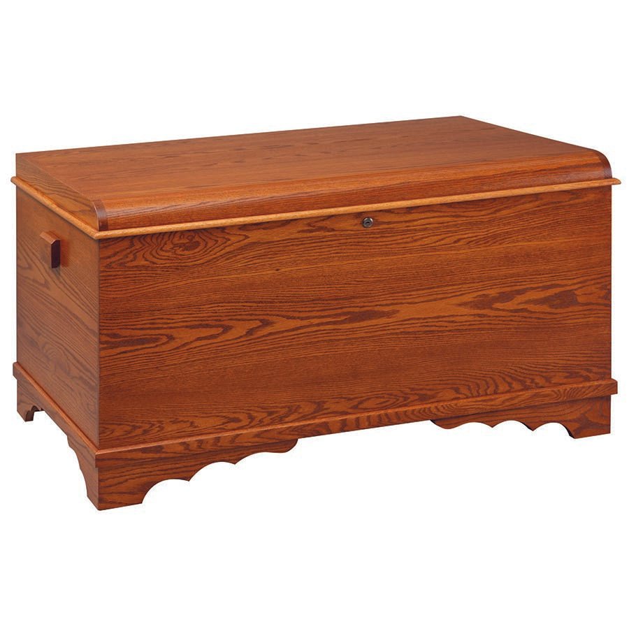 Harmony Jumbo Waterfall Chest Oak snyders.furniture