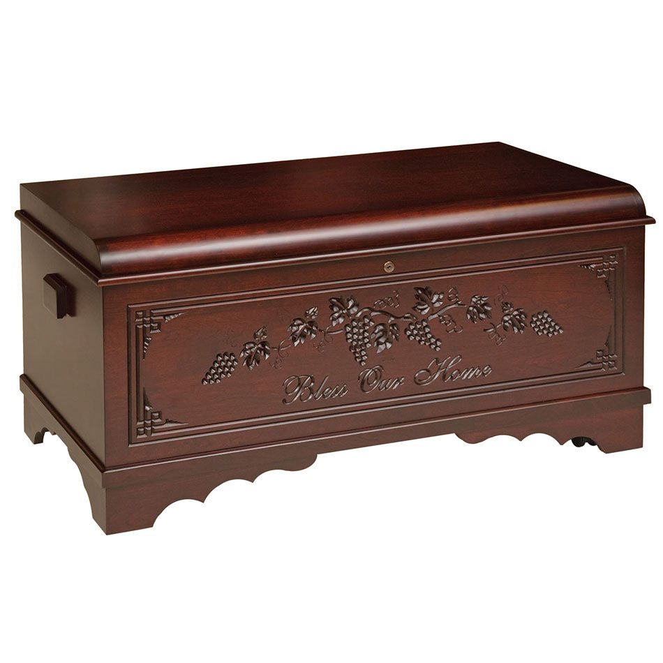 Harmony Large Waterfall Chest - Cherry - snyders.furniture