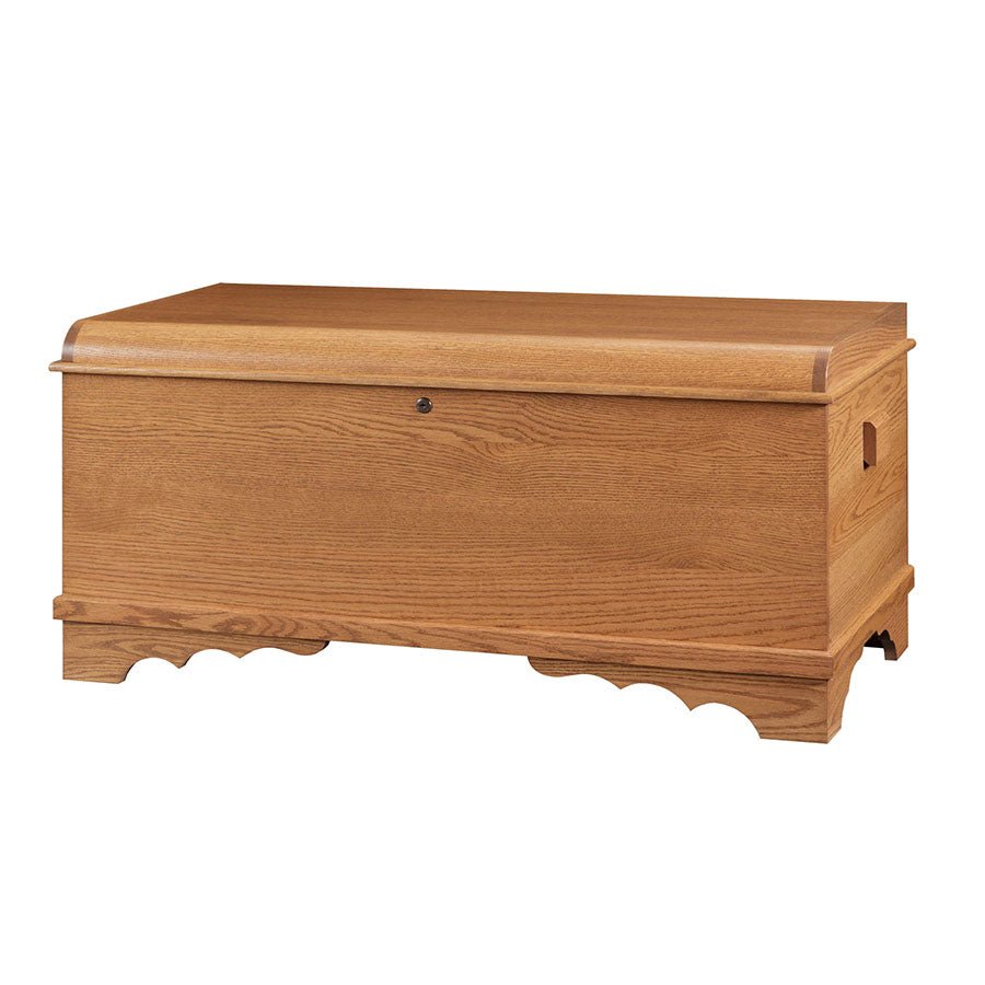 Harmony Large Waterfall Chest - Oak - snyders.furniture