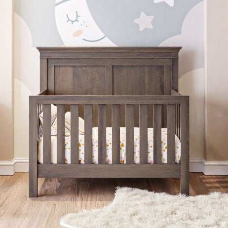 rustic grey crib and dresser set Evolur Waverly Double Dresser, Rustic Grey