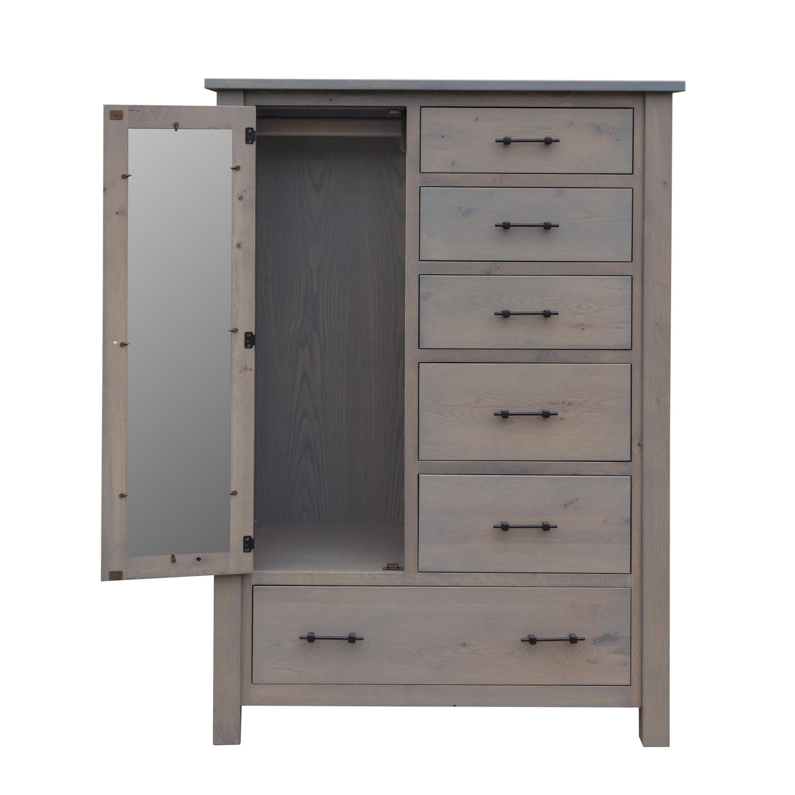 Heirloom Mission Chifferobe - snyders.furniture