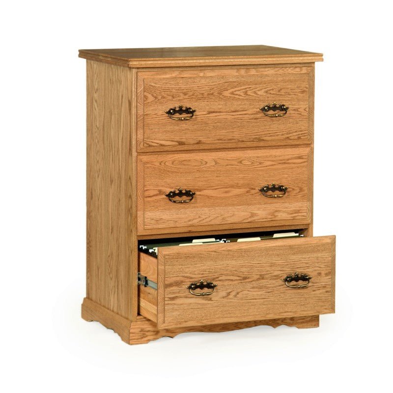 Heritage Lateral 3-Drawer File Cabinet - snyders.furniture