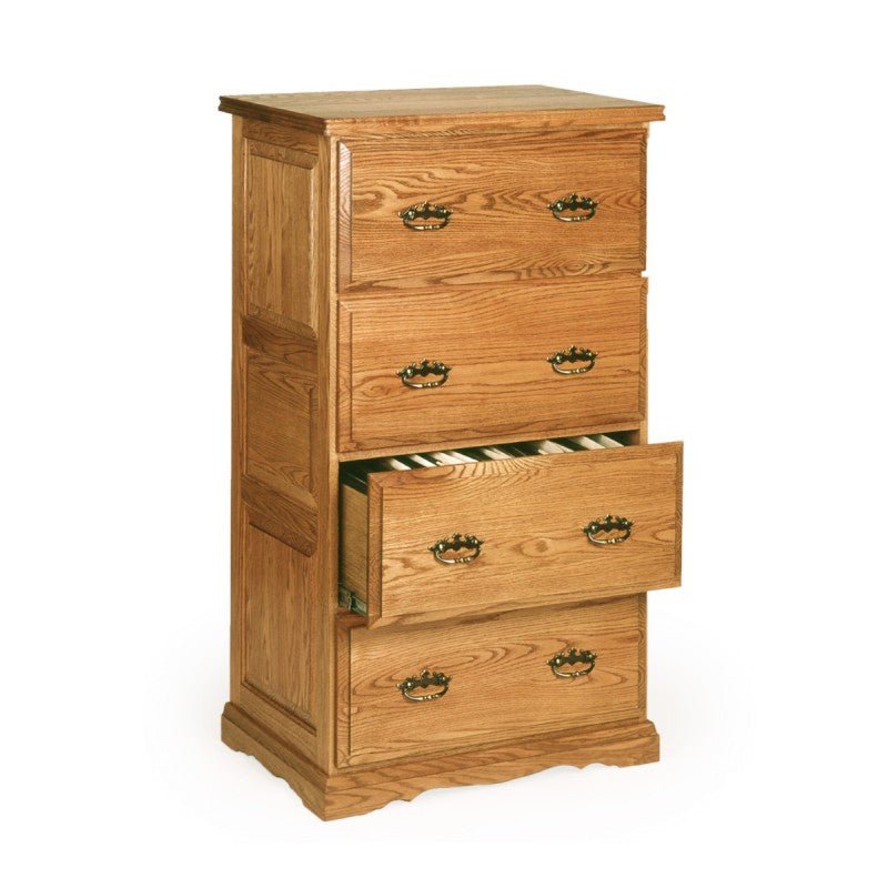Heritage Lateral 4-Drawer File Cabinet - snyders.furniture