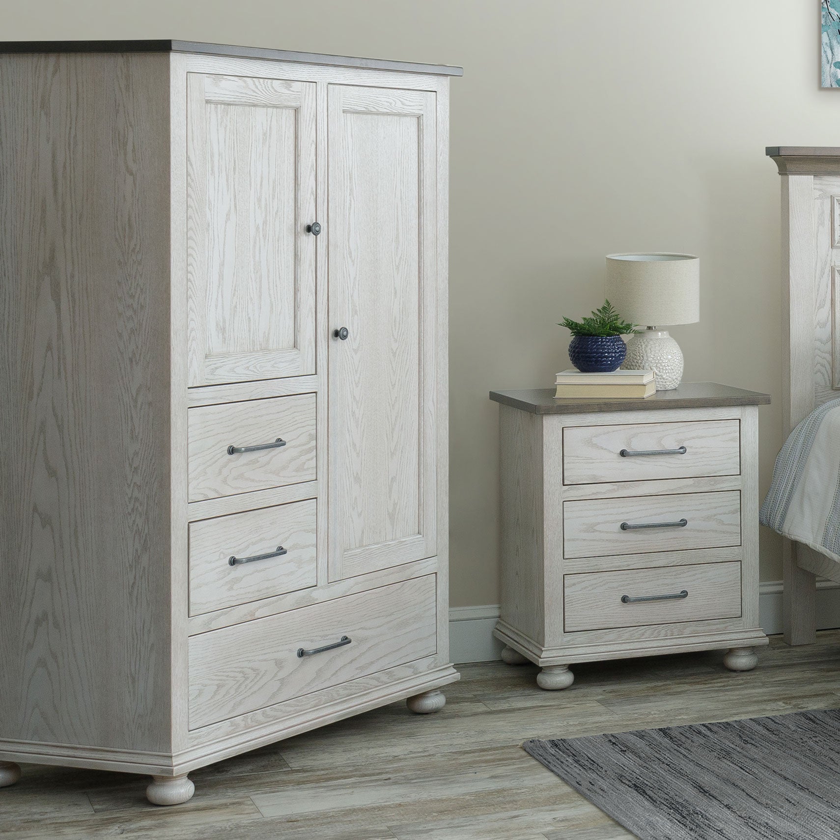 Amish Hickory Grove Bedroom Chifferobe