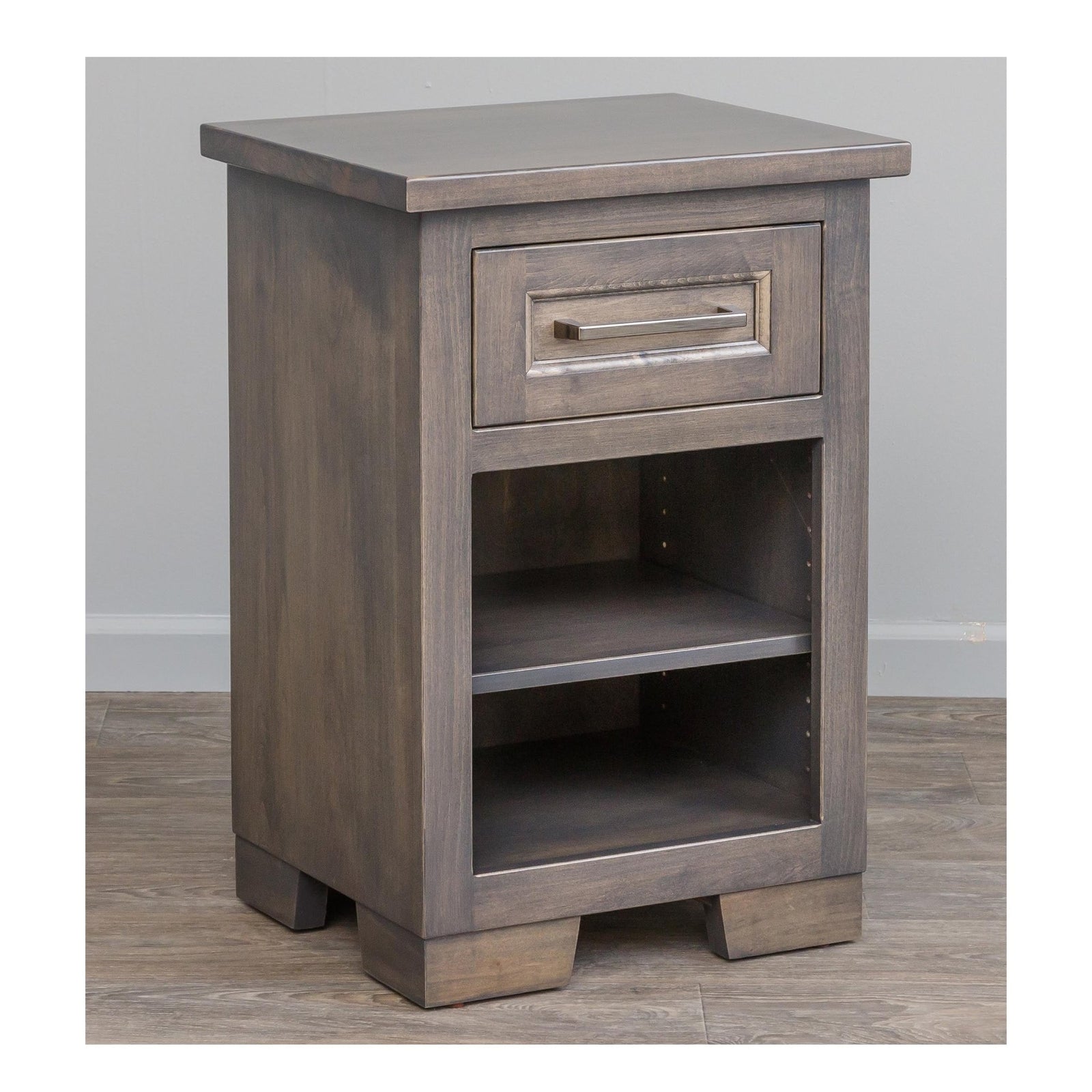 Hudson 1 dr/Open Shelf Nightstand - snyders.furniture