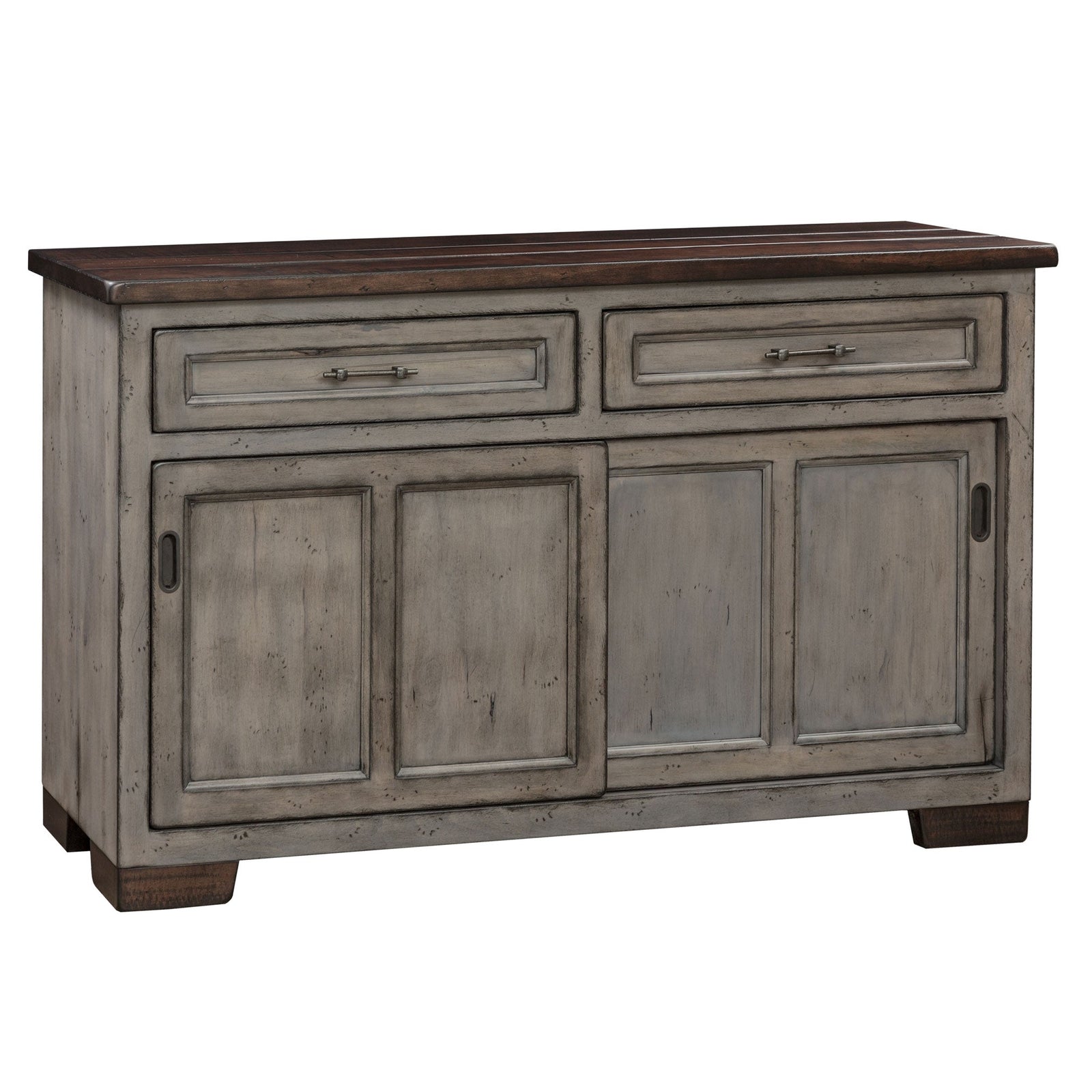 Hudson Amish Solid Wood Sliding Door Buffet - snyders.furniture