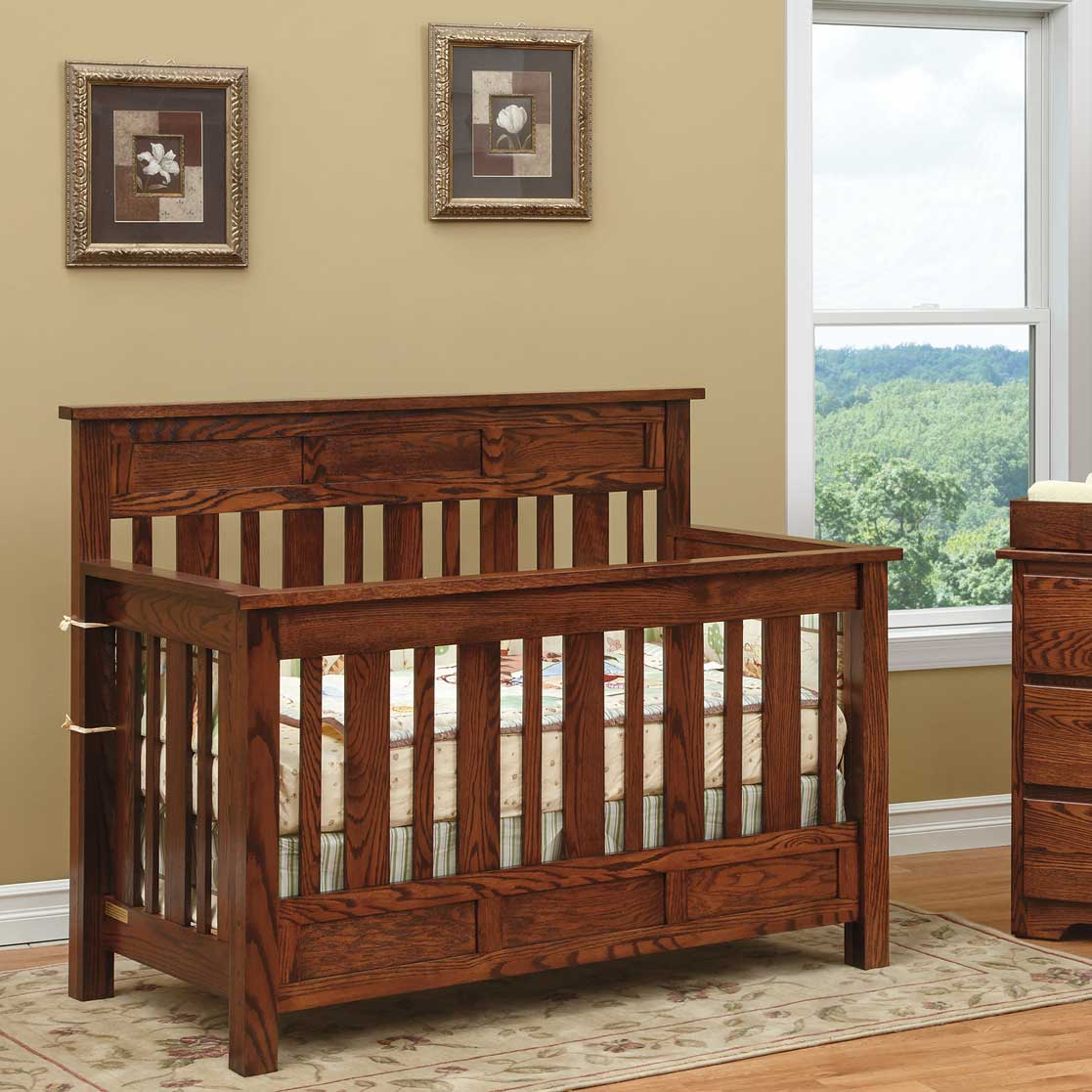 Shop Amish Hudson 4 in 1 Convertible Crib Bedroom Set | Amish Furniture Lancaster PA Snyder's Shop Amish Hudson 4 in 1 Convertible Crib Bedroom Set | Amish Furniture Lancaster PA Snyder's