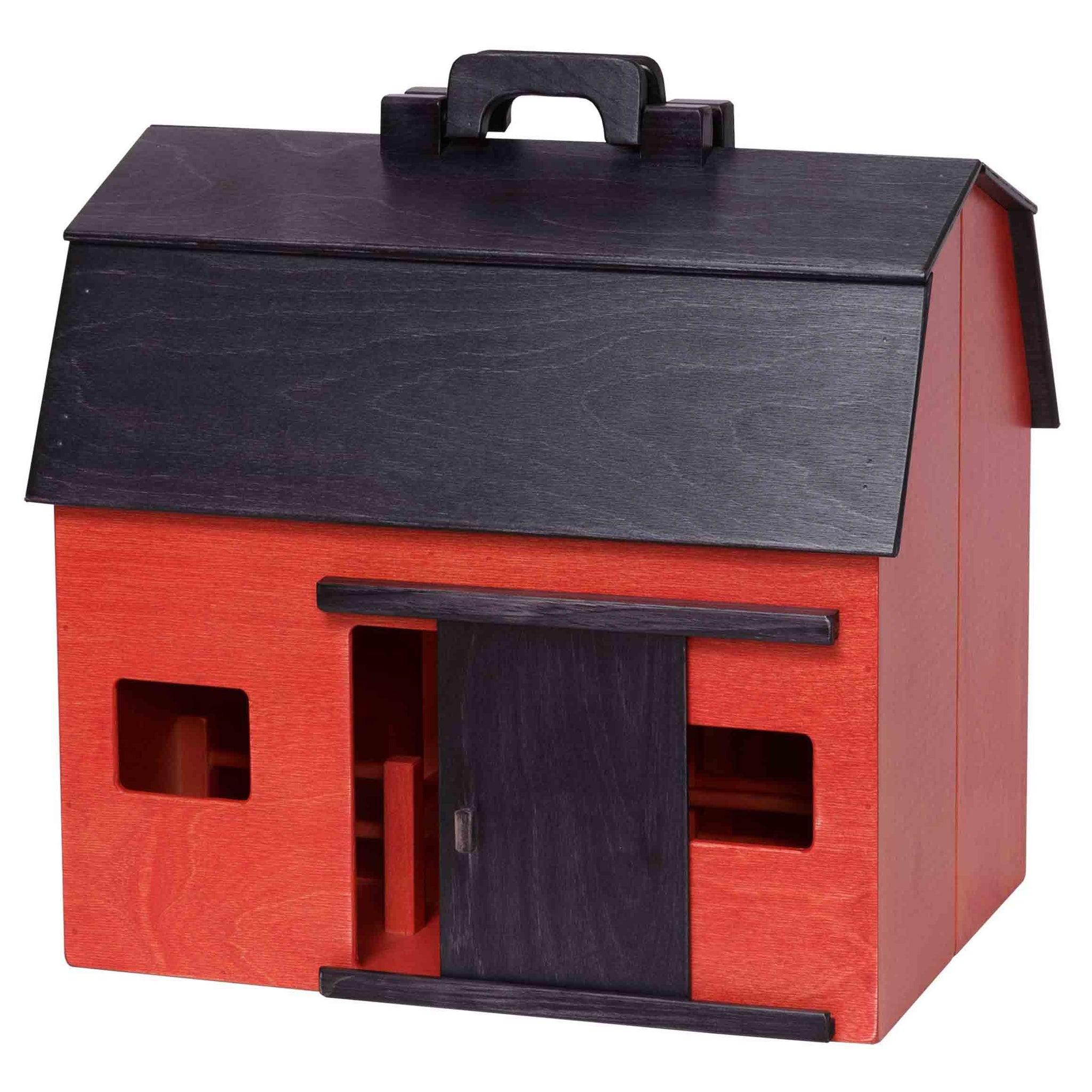 Amish Wooden Folding Barn Set