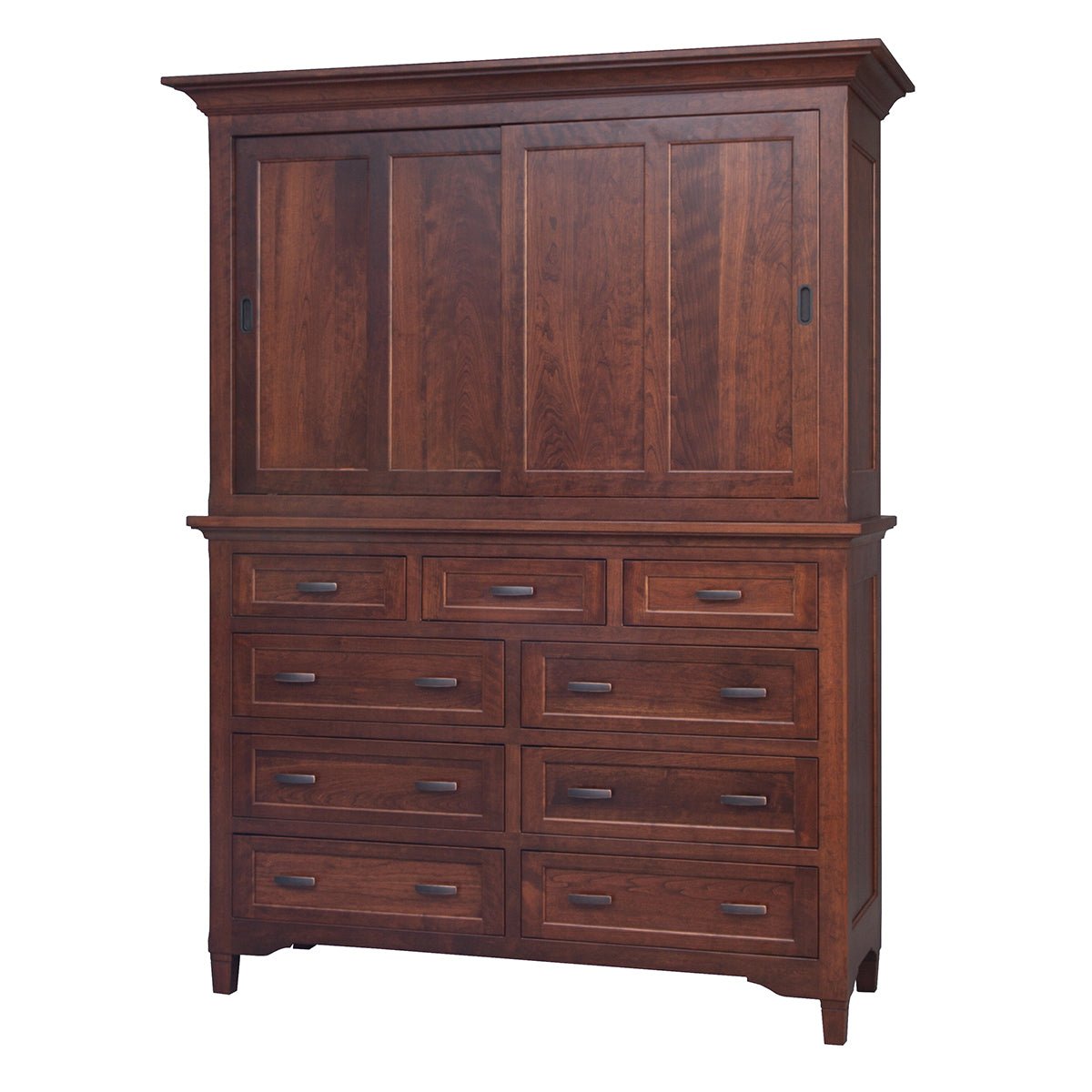 Amish Lexington Mule Chest with Sliding Doors