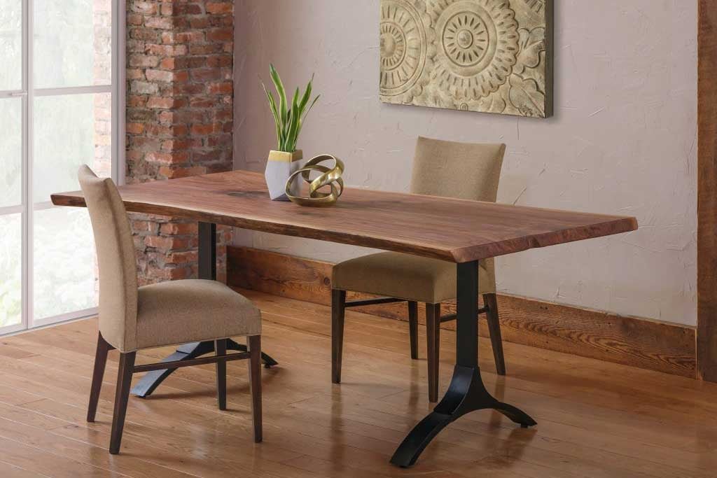 Litho Live Edge Table Base - snyders.furniture