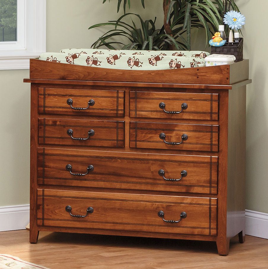 Amish Madison Kid's Changing Dresser Amish Madison Kid's Changing Dresser