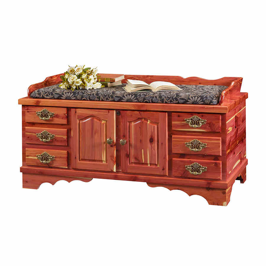 Manchester Fancy Front Chest - Cedar - snyders.furniture
