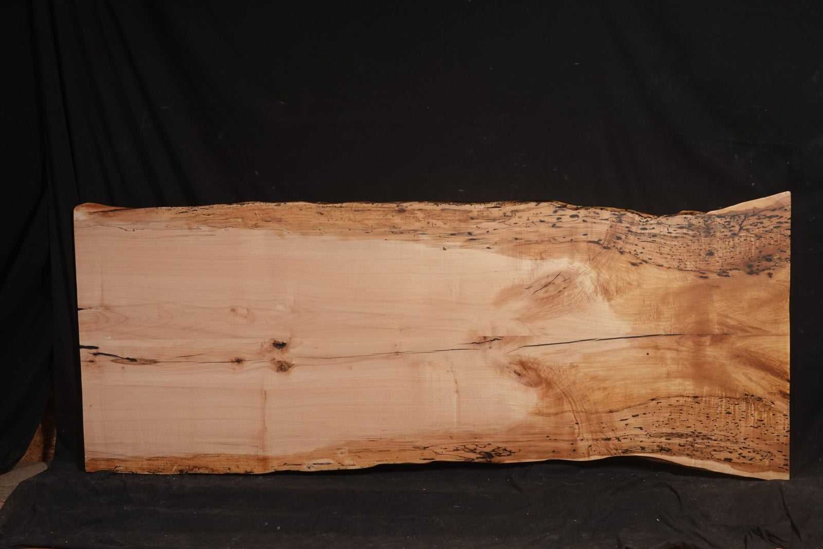 Maple book-match 32" - 36" wide x 96" long x 1 3/8" thick Live Edge Slab - snyders.furniture