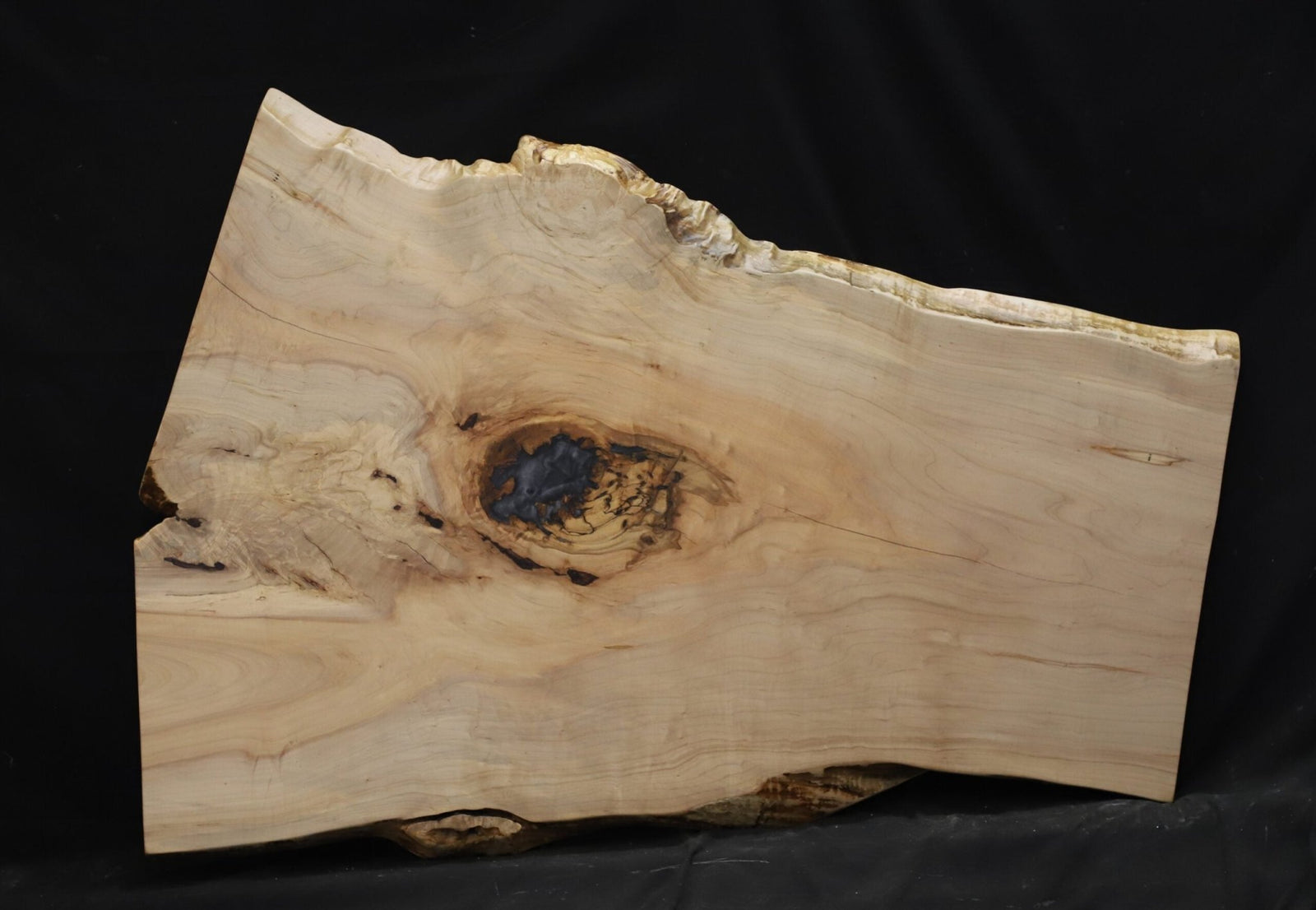 Maple single 29"- 49" wide x 66" long x 2" thick Live Edge Slab - snyders.furniture