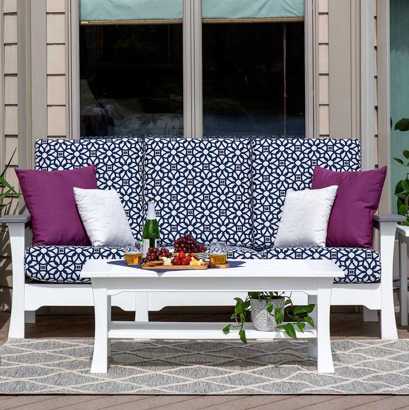 Mission Colonial Sofa Leisure Lawns