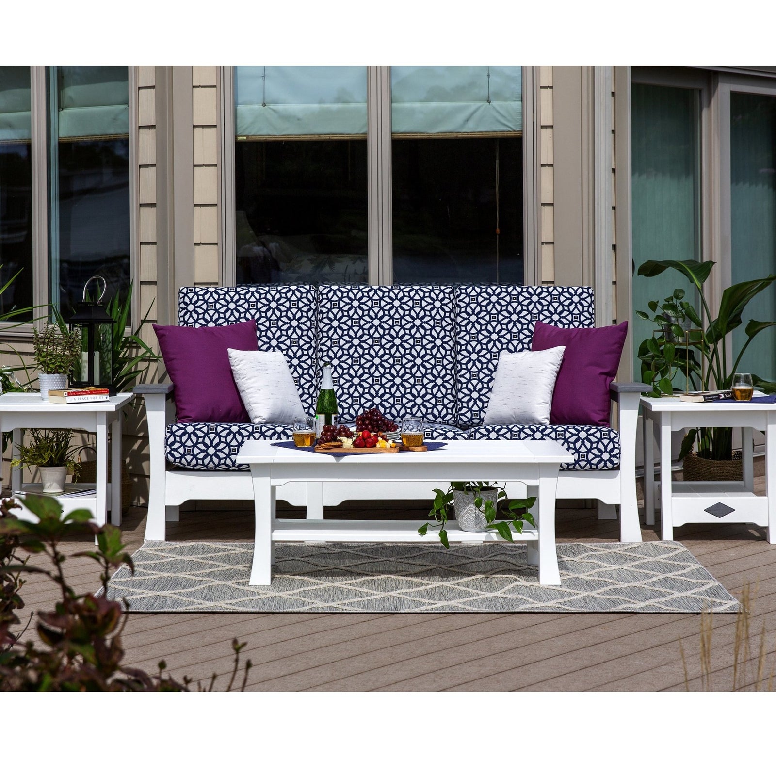 Mission Colonial Sofa Set Leisure Lawns