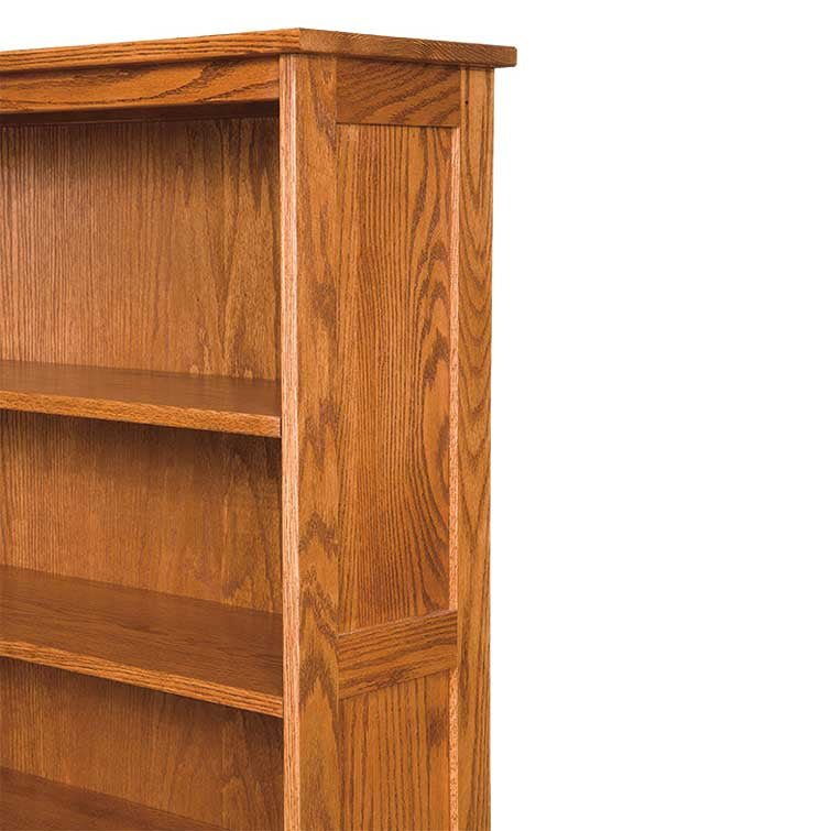 Mission Flat Panel Bookcase - snyders.furniture