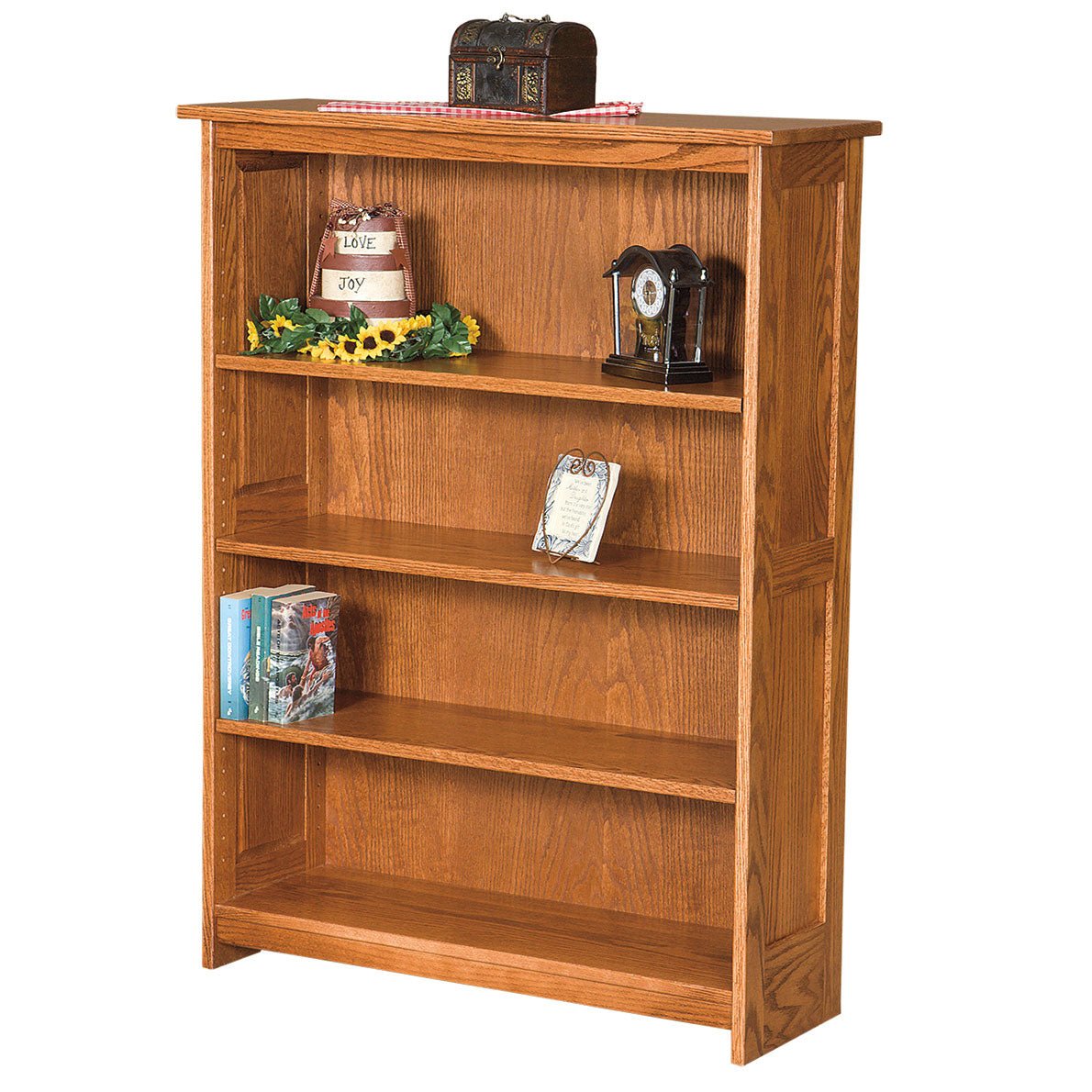 Mission Flat Panel Bookcase - snyders.furniture