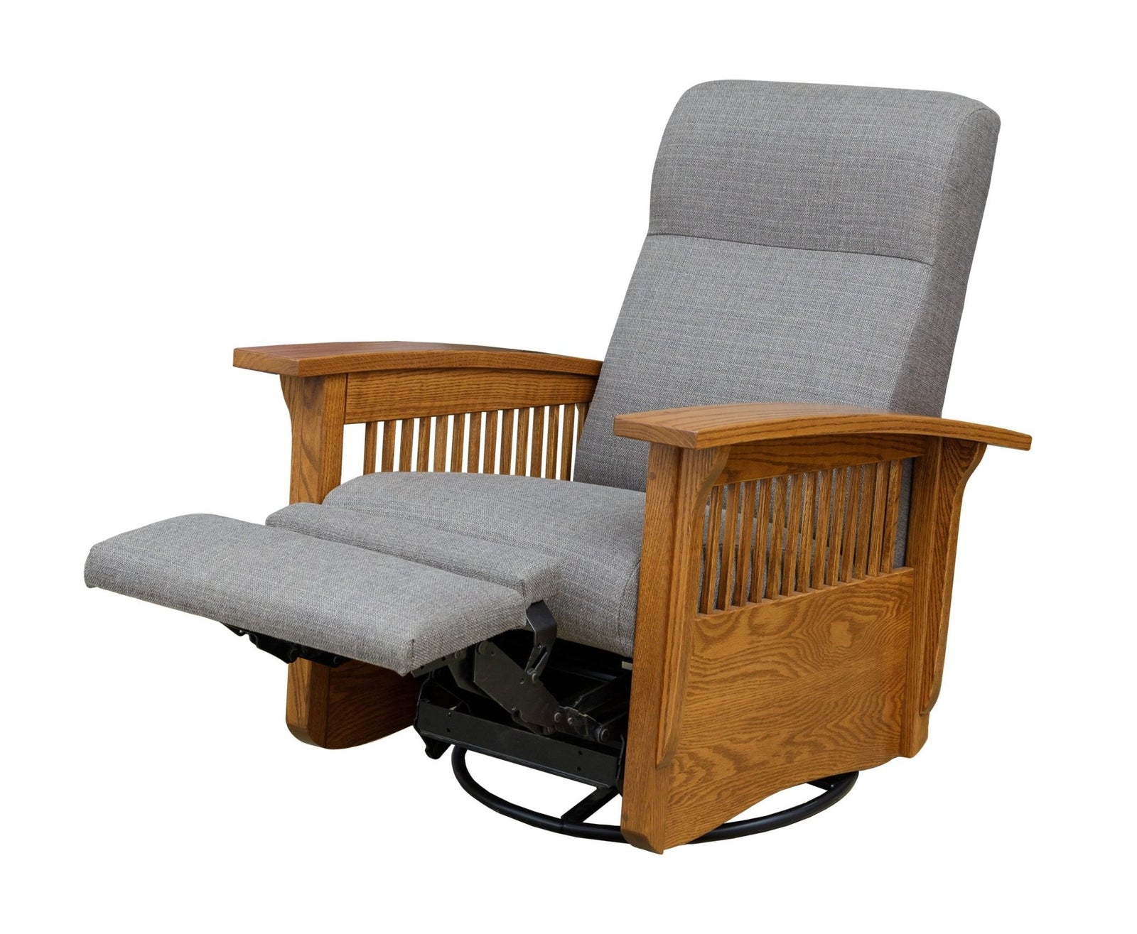 Mission Swivel Recliner - snyders.furniture