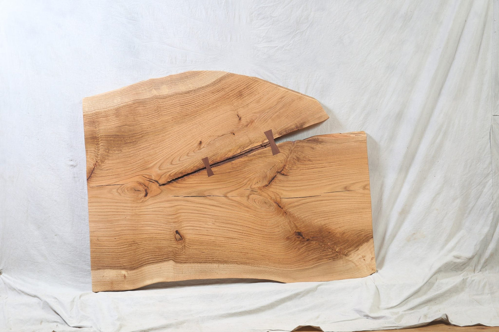 Oak 31" - 43" wide x 59" long Live Edge Slab - snyders.furniture