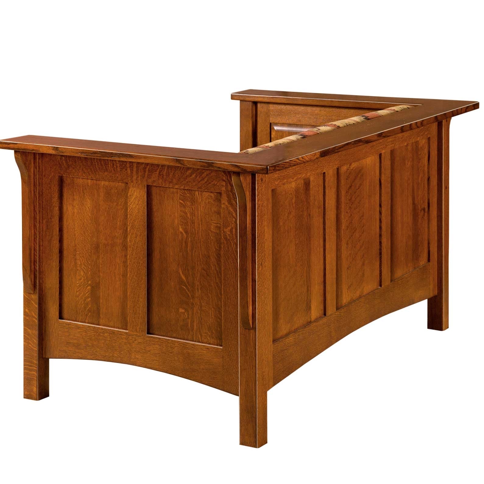 Panel Mission Club Loveseat - snyders.furniture