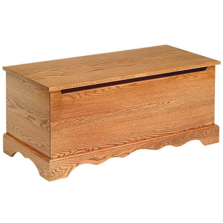 Plain Toy Chest - Oak - snyders.furniture