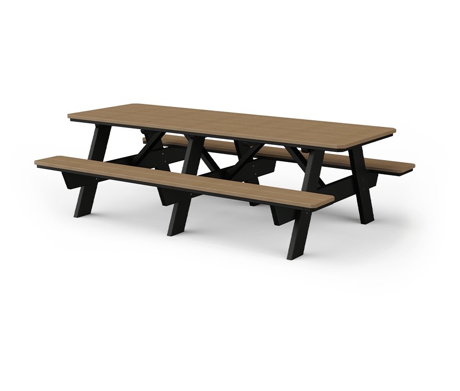 Poly 8&#39; Picnic Table - Quickship - snyders.furniture