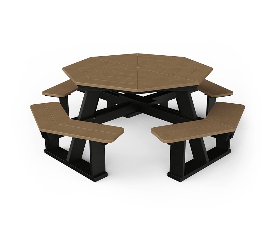 Poly Octagon Picnic Table - Quickship - snyders.furniture