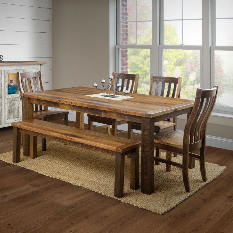 Prairie Barnwood Farm Table - snyders.furniture