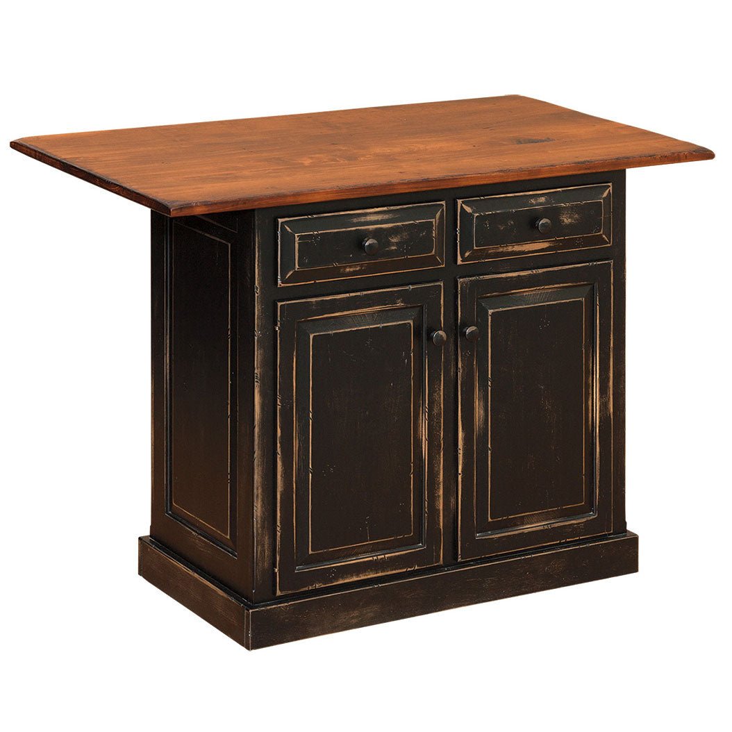Raised Panel Kitchen Island snyders.furniture