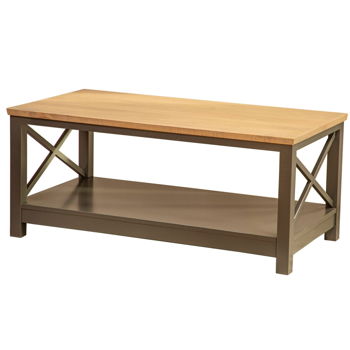 Saltire Amish Solid Wood Coffee Table - snyders.furniture