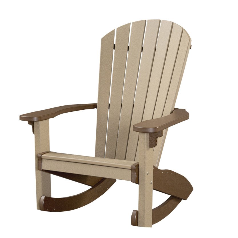 SeaAira Adirondack Patio Amish Rocking Chair - snyders.furniture