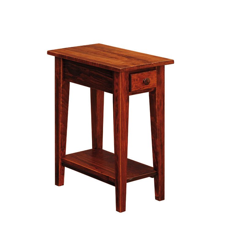 Shaker Chair Side Table with Drawer &amp; Shelf - snyders.furniture
