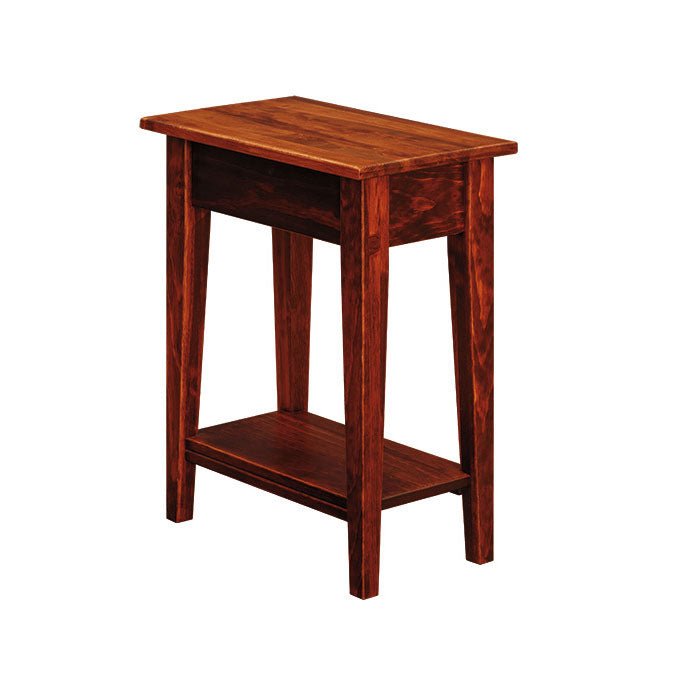 Shaker Chair Side Table with Shelf - snyders.furniture